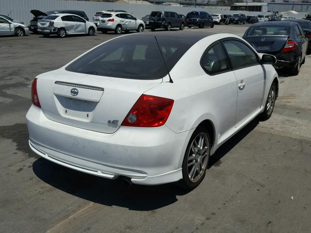 JTKDE167950031132 - 2005 TOYOTA SCION TC 白色 照片 4