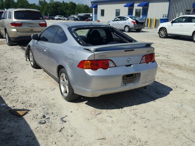 JH4DC54832C033127 - 2002 ACURA RSX SILVER photo 3