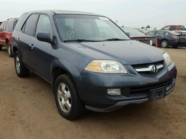 2HNYD18225H534844 - 2005 ACURA MDX TURQUOISE photo 1