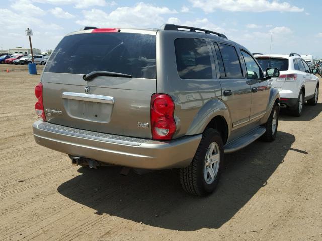 1D8HB58D24F158829 - 2004 DODGE DURANGO LI GOLD photo 4