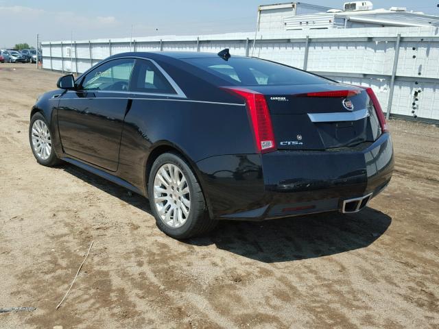 1G6DM1ED4B0135723 - 2011 CADILLAC CTS PERFOR BLACK photo 3