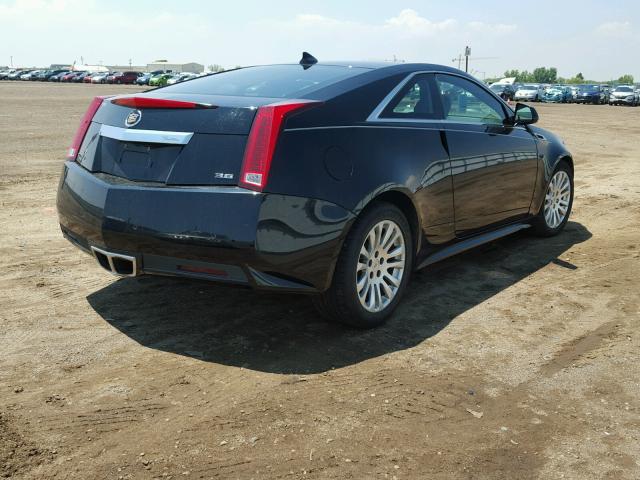 1G6DM1ED4B0135723 - 2011 CADILLAC CTS PERFOR BLACK photo 4