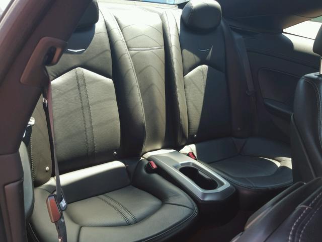 1G6DM1ED4B0135723 - 2011 CADILLAC CTS PERFOR BLACK photo 6