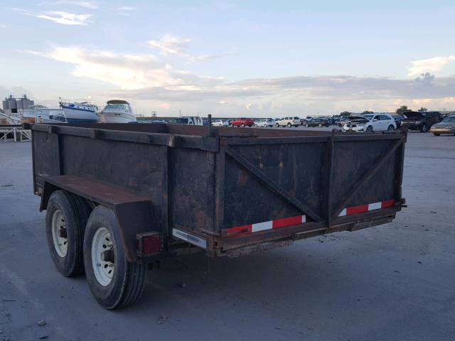 1L9BU12247N383501 - 2007 DUMP TRAILER BLACK photo 3