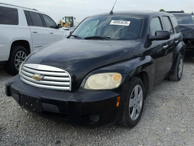 3GNDA13D37S617518 - 2007 CHEVROLET HHR LS BLACK photo 2