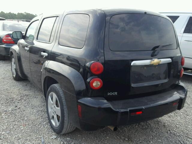 3GNDA13D37S617518 - 2007 CHEVROLET HHR LS BLACK photo 3