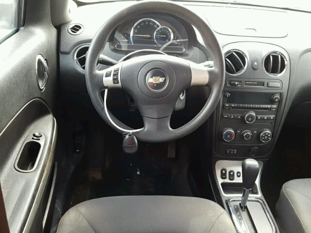 3GNDA13D37S617518 - 2007 CHEVROLET HHR LS BLACK photo 9