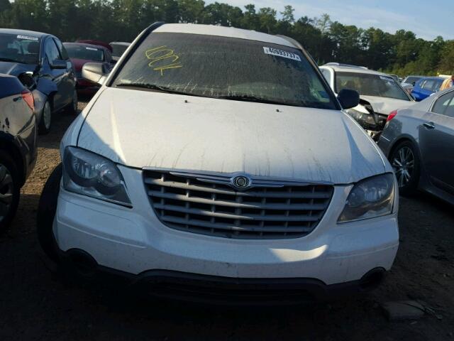 2C4GM48L35R521638 - 2005 CHRYSLER PACIFICA WHITE photo 10