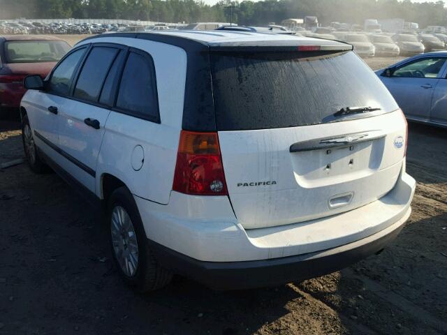 2C4GM48L35R521638 - 2005 CHRYSLER PACIFICA WHITE photo 3