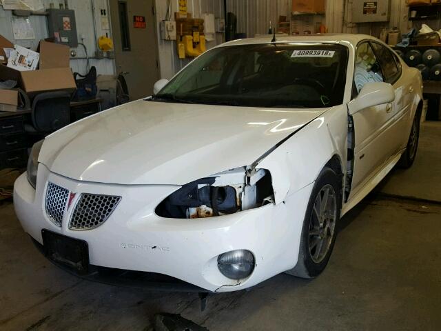 2G2WR544241368723 - 2004 PONTIAC GRAND PRIX თეთრი ფოტო 2