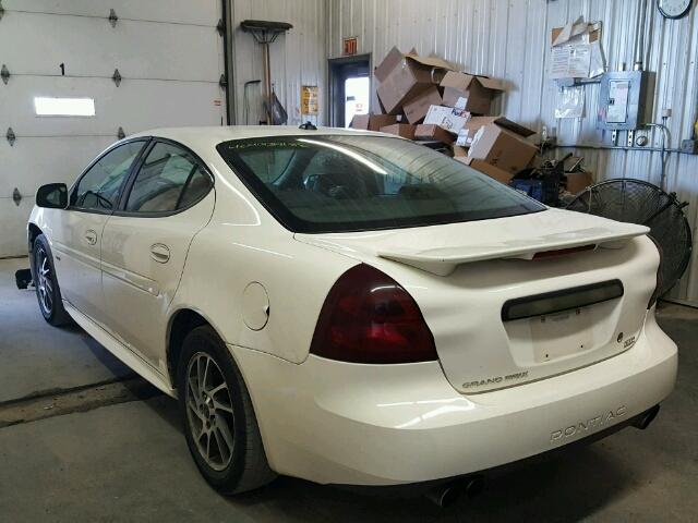 2G2WR544241368723 - 2004 PONTIAC GRAND PRIX თეთრი ფოტო 3