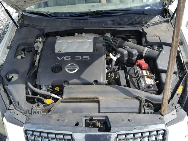 1N4BA41E74C819072 - 2004 NISSAN MAXIMA SE WHITE photo 7