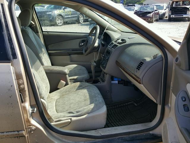 1G1ZT64865F150810 - 2005 CHEVROLET MALIBU MAX 金色 照片 5