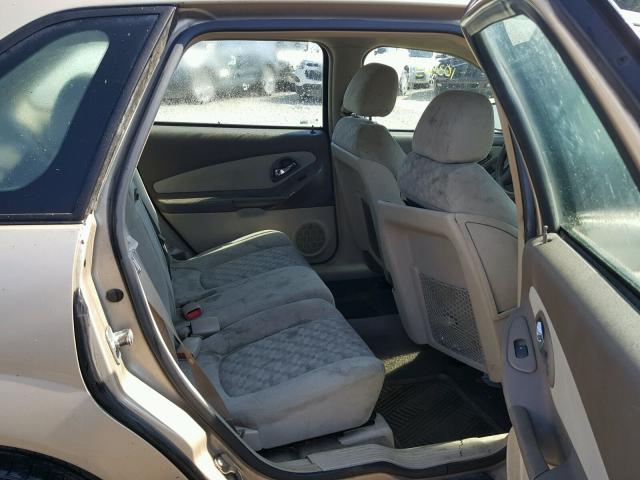 1G1ZT64865F150810 - 2005 CHEVROLET MALIBU MAX 金色 照片 6