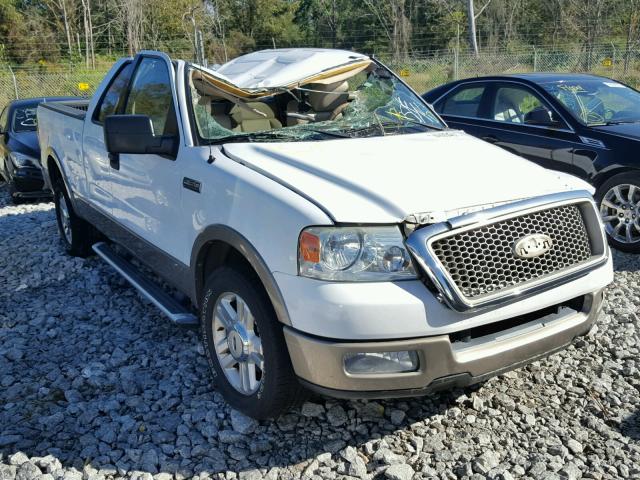 1FTPX12504NA68879 - 2004 FORD F150 WHITE photo 1