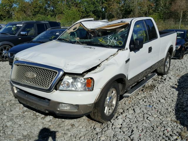 1FTPX12504NA68879 - 2004 FORD F150 WHITE photo 2