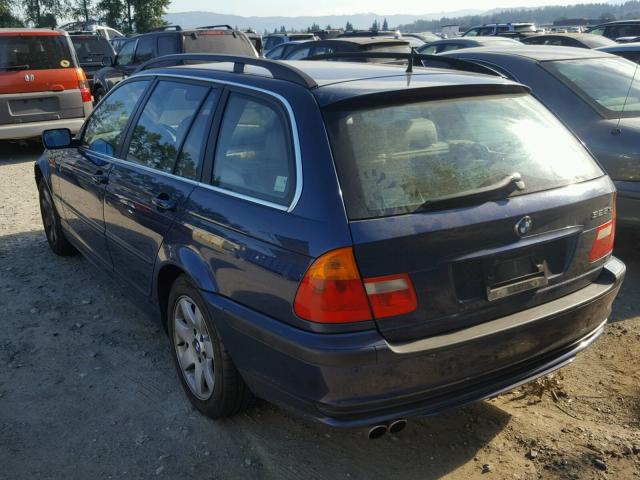 WBAEP33475PF04822 - 2005 BMW 325 XIT BLUE photo 3