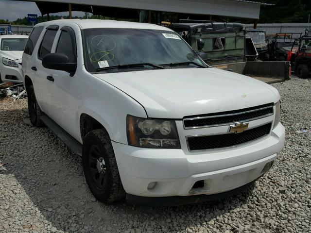 1GNMCAE04AR109492 - 2010 CHEVROLET TAHOE C150 WHITE photo 1