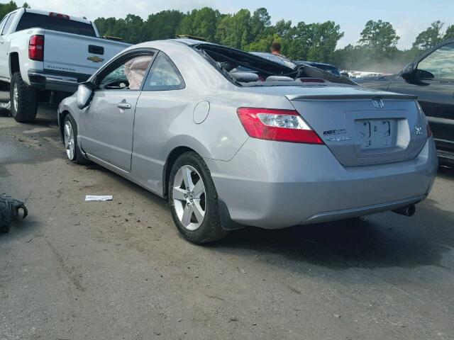 2HGFG12838H512441 - 2008 HONDA CIVIC EX GRAY photo 3