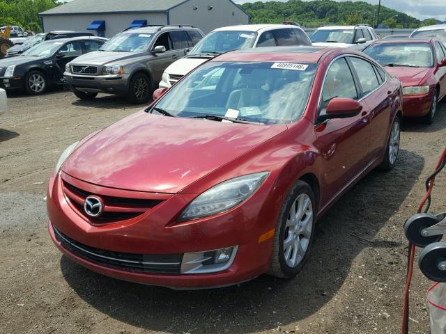 1YVHP82B295M28514 - 2009 MAZDA 6 S RED photo 2