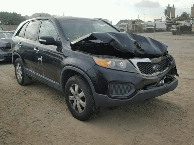 5XYKT3A15BG127946 - 2011 KIA SORENTO BA BLACK photo 1