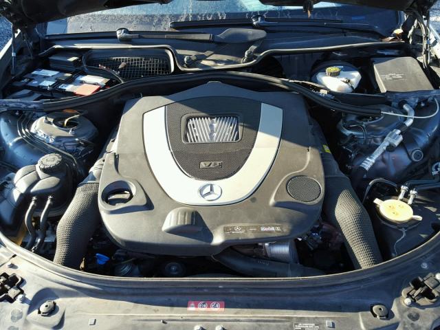 WDDNG71X49A247881 - 2009 MERCEDES-BENZ S 550 CHARCOAL photo 7