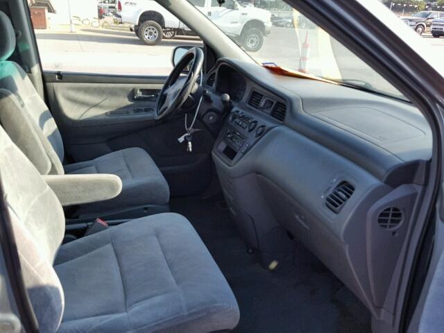 2HKRL18671H588898 - 2001 HONDA ODYSSEY EX GRAY photo 5