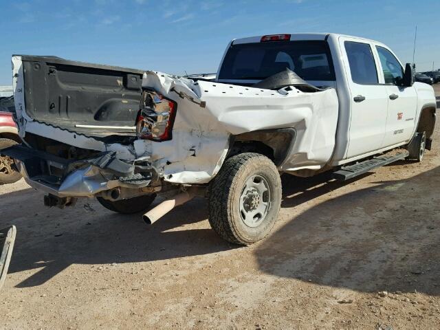 1GT12XEG5FF145473 - 2015 GMC SIERRA WHITE photo 4