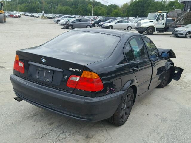 WBAAV334X1FU81456 - 2001 BMW 325 I BLACK photo 4