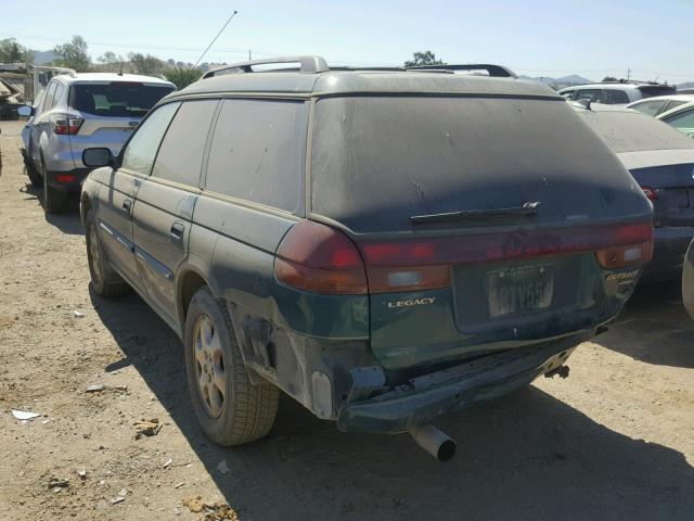 4S3BG6857W6637979 - 1998 SUBARU LEGACY 30T GREEN photo 3