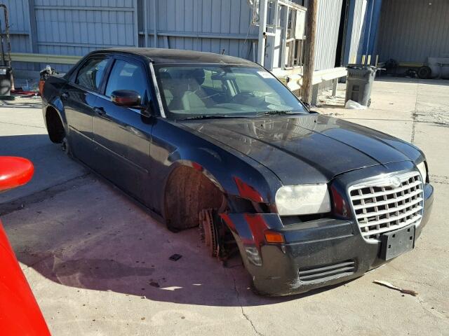 2C3LA43R66H514634 - 2006 CHRYSLER 300 BLACK photo 1