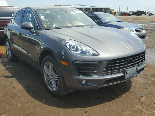 WP1AB2A51FLB72337 - 2015 PORSCHE MACAN S CHARCOAL photo 1