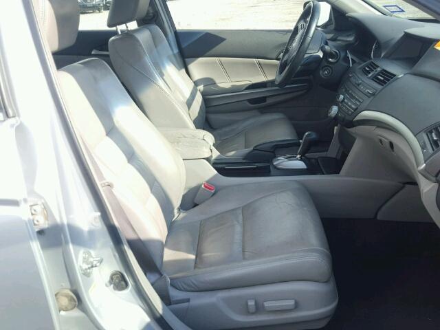 1HGCP36888A062714 - 2008 HONDA ACCORD EXL SILVER photo 5