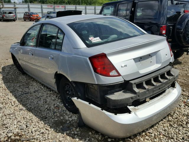 1G8AJ54F85Z161433 - 2005 SATURN ION LEVEL SILVER photo 3