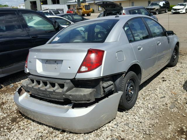 1G8AJ54F85Z161433 - 2005 SATURN ION LEVEL SILVER photo 4