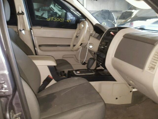 1FMCU0C74AKA54588 - 2010 FORD ESCAPE XLS GRAY photo 5