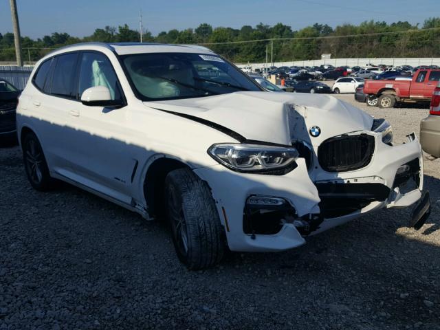 5UXTR9C59JLC78606 - 2018 BMW X3 XDRIVEM WHITE photo 1