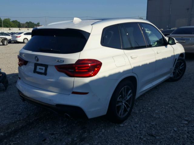 5UXTR9C59JLC78606 - 2018 BMW X3 XDRIVEM WHITE photo 4