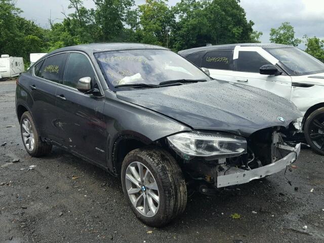 5UXKU2C32H0X47690 - 2017 BMW X6 XDRIVE3 BLACK photo 1