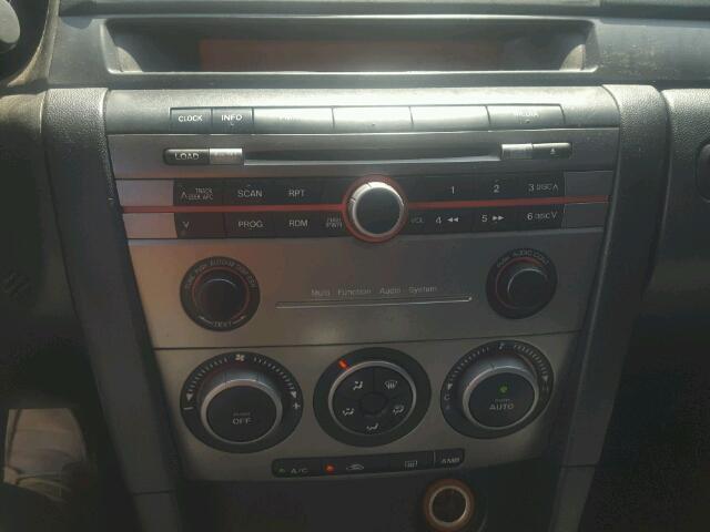 JM1BK34LX81798652 - 2008 MAZDA SPEED 3 BLACK photo 9