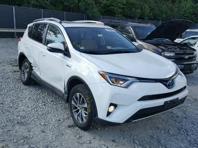 JTMRJREV7HD092581 - 2017 TOYOTA RAV4 HV LE WHITE photo 1