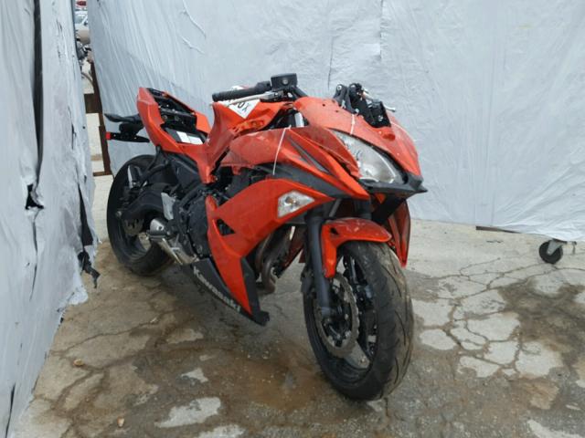 JKAEXEJ16HDA00110 - 2017 KAWASAKI EX650 J ORANGE photo 1