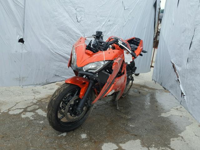 JKAEXEJ16HDA00110 - 2017 KAWASAKI EX650 J ნარინჯისფერი ფოტო 2