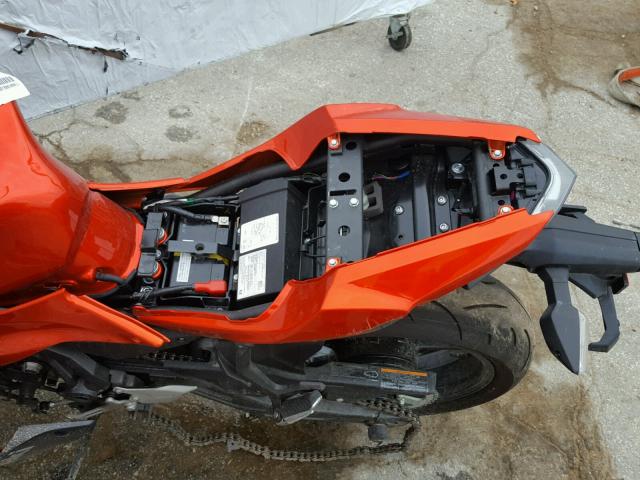 JKAEXEJ16HDA00110 - 2017 KAWASAKI EX650 J ნარინჯისფერი ფოტო 6