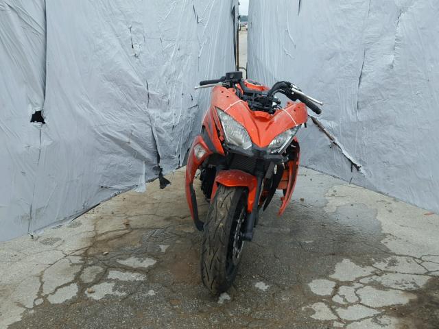 JKAEXEJ16HDA00110 - 2017 KAWASAKI EX650 J ნარინჯისფერი ფოტო 9