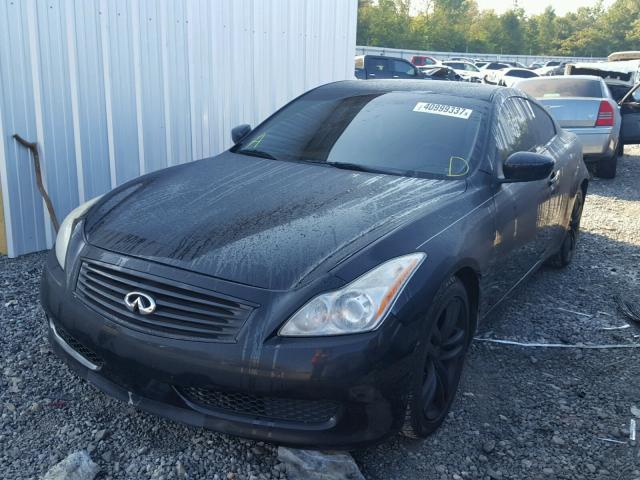 JNKCV64EX9M604554 - 2009 INFINITI G37 BASE BLACK photo 2