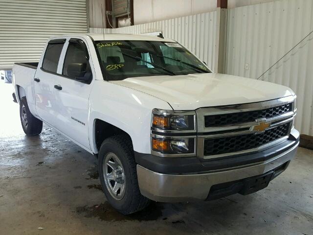 3GCPCPEH9EG441030 - 2014 CHEVROLET SILVERADO WHITE photo 1