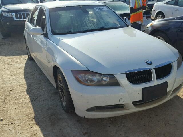 WBAVA37568NL52260 - 2008 BMW 328 I WHITE photo 1