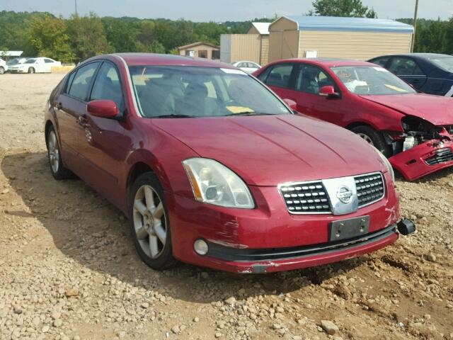 1N4BA41E36C810615 - 2006 NISSAN MAXIMA SE MAROON photo 1