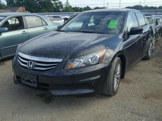 1HGCP2F8XBA130058 - 2011 HONDA ACCORD EXL BLACK photo 2